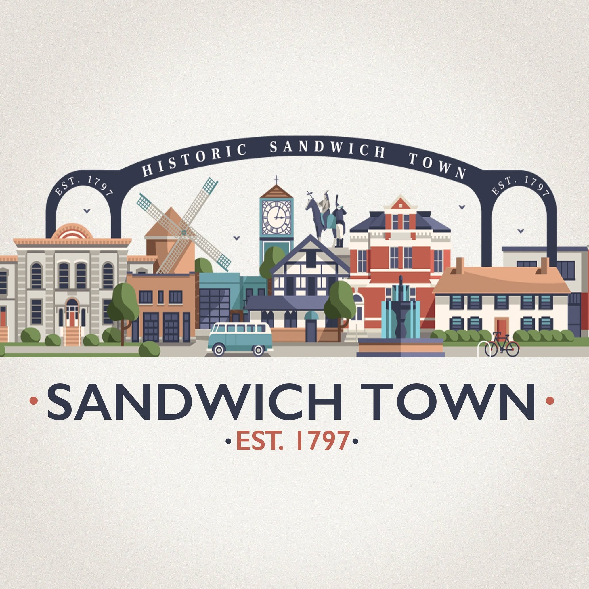 Sandwich Town BIA logo
