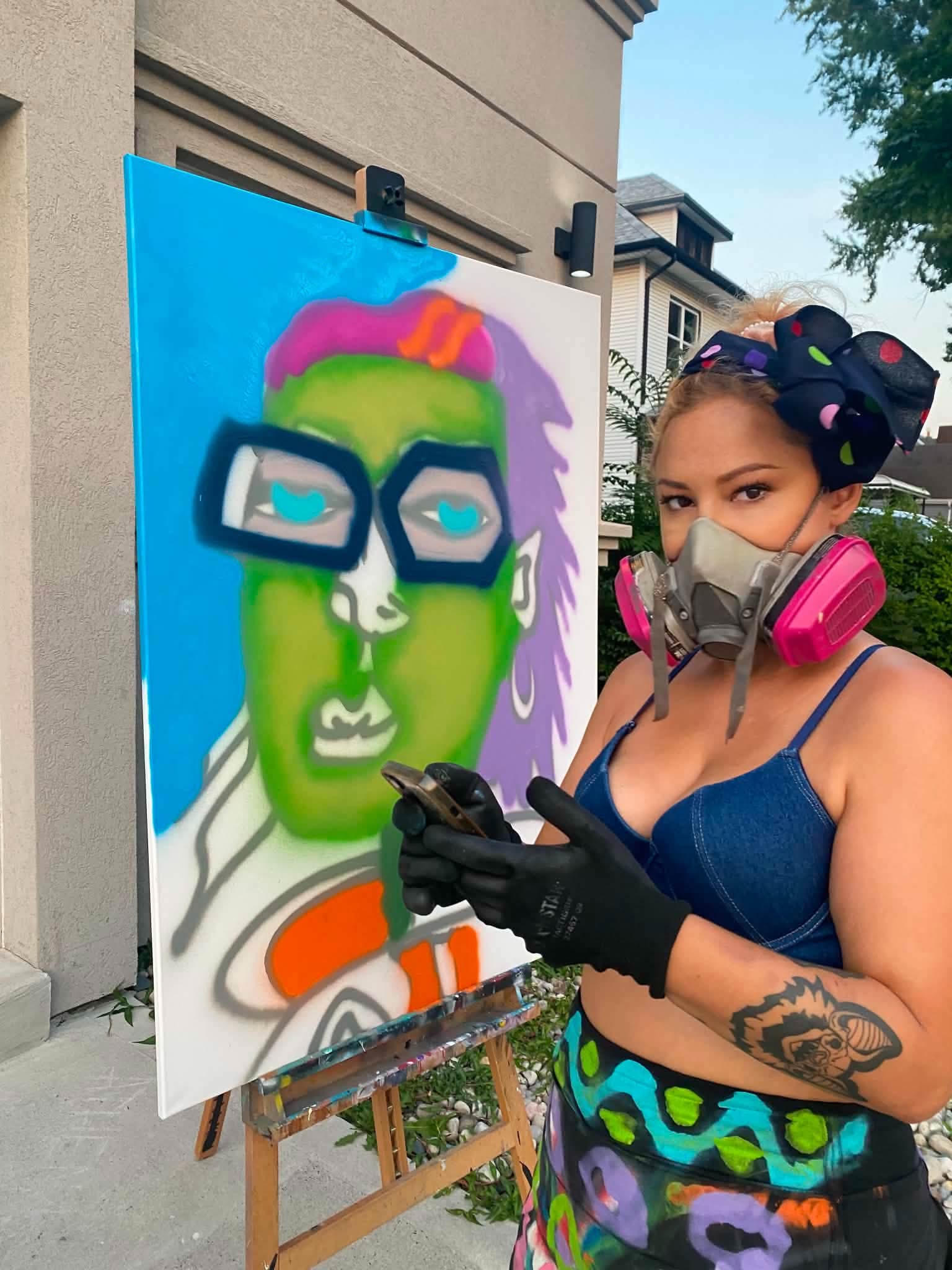 Athena Briana Benore artist portrait